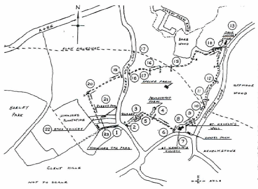 Map of Walk 6