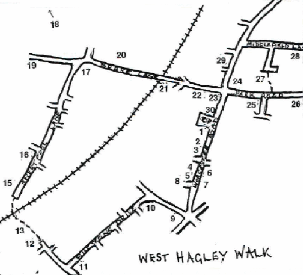 Map of Walk 8