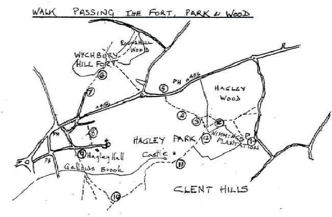 Map of Walk 9