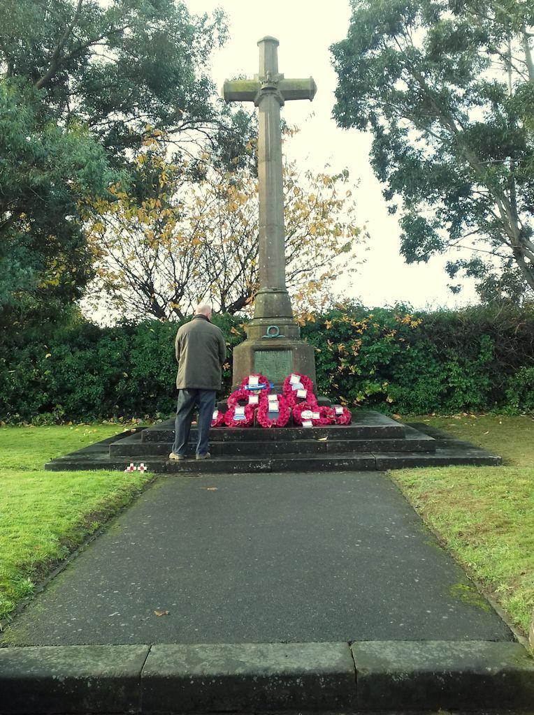 The War Memorial 11 11 2018 at 11.04am