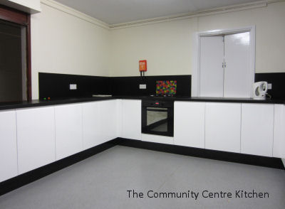 A picture of the kitchen at Hagley Community Centre