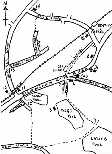 Map of Walk 1