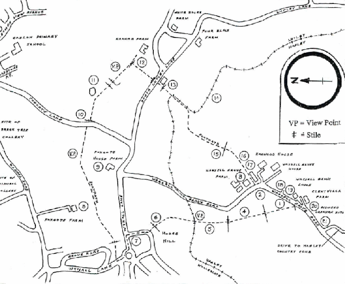 Map of Walk 2